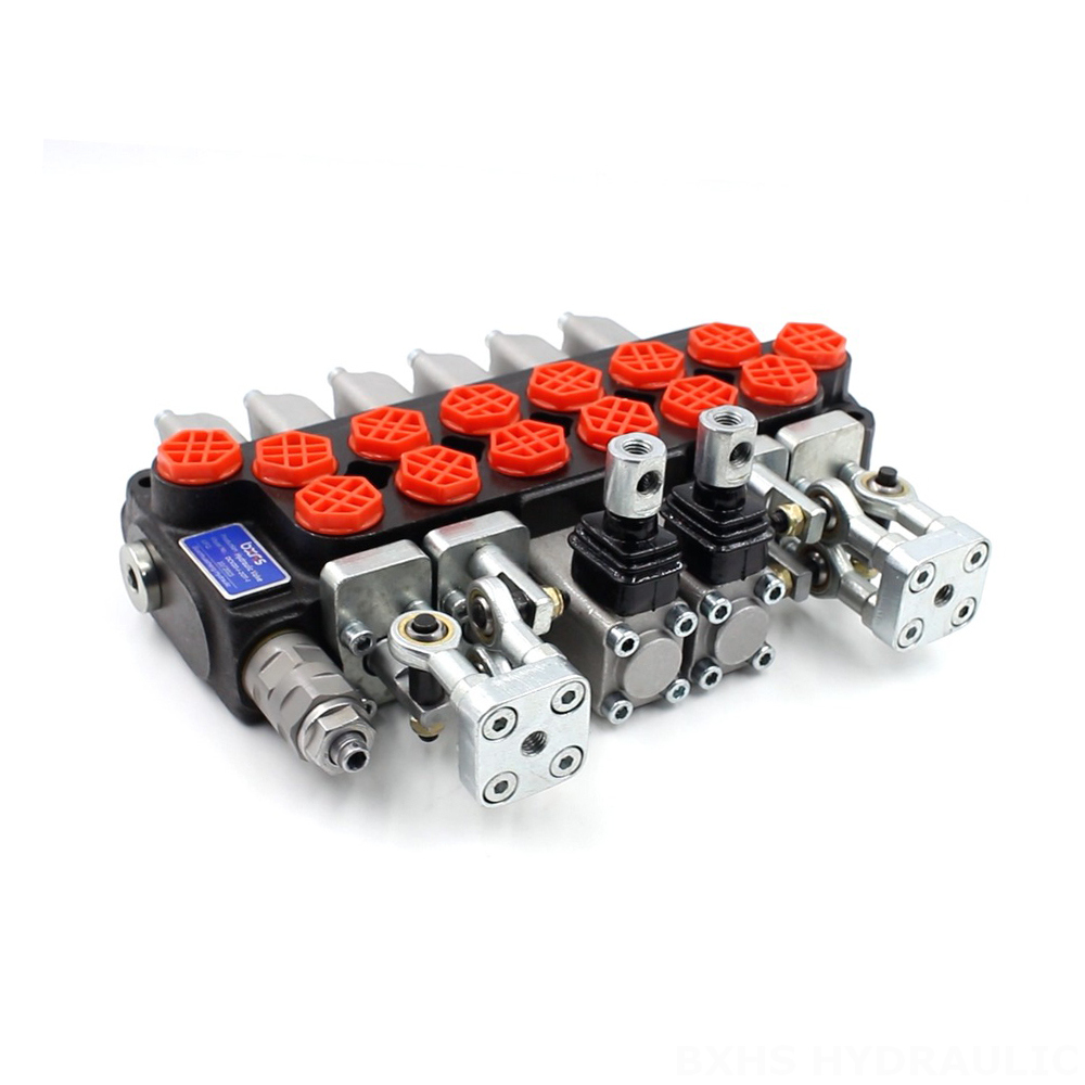 DCV20_Joystick and Manual Manual and Joystick 6 Spool Monoblock Directional Valve image